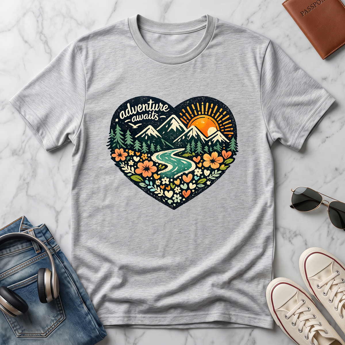 Adventure Awaits Heart