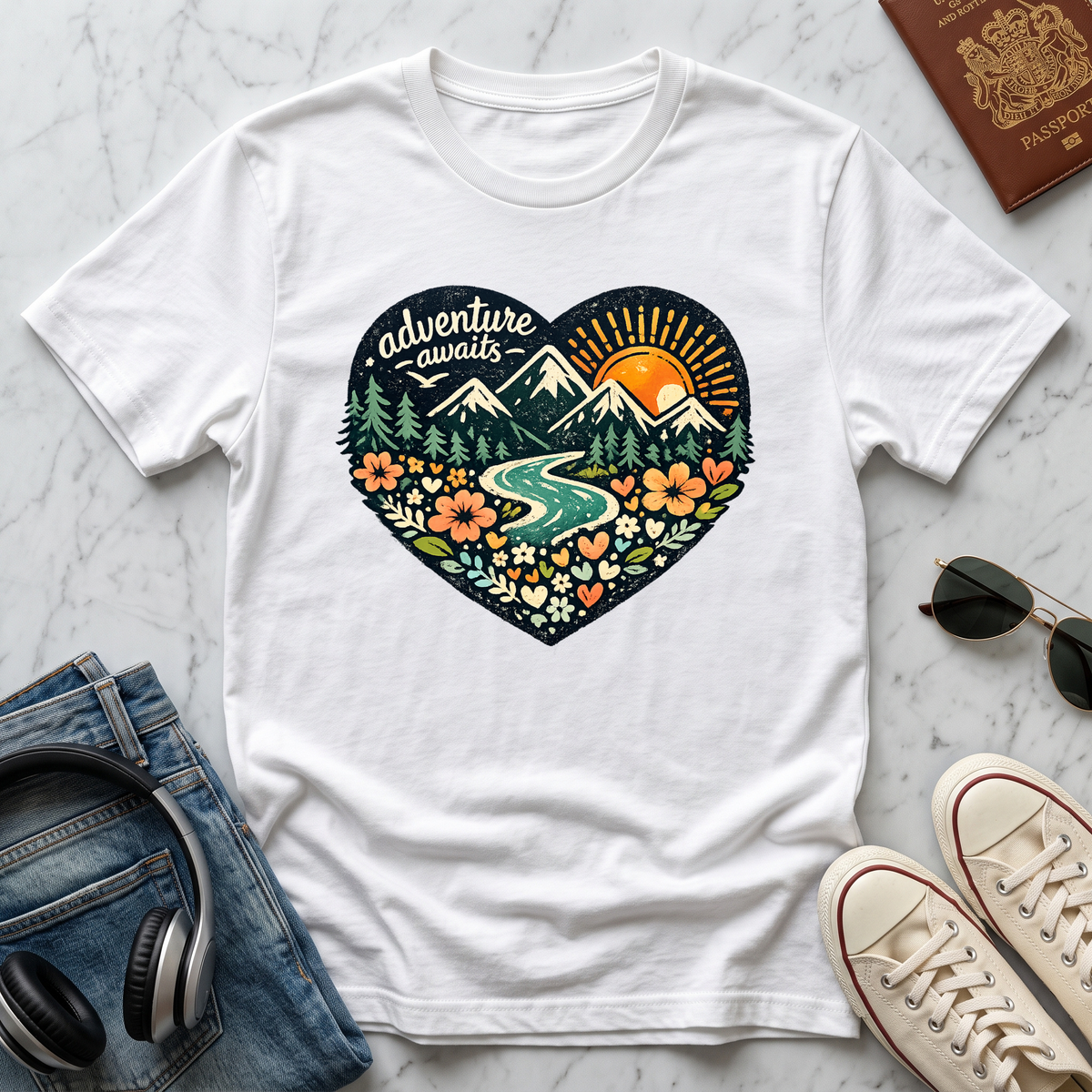 Adventure Awaits Heart