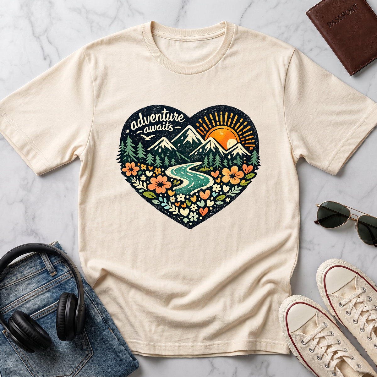 Adventure Awaits Heart