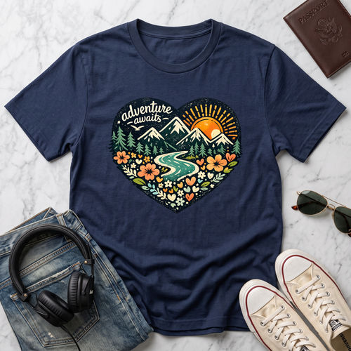 Adventure Awaits Heart