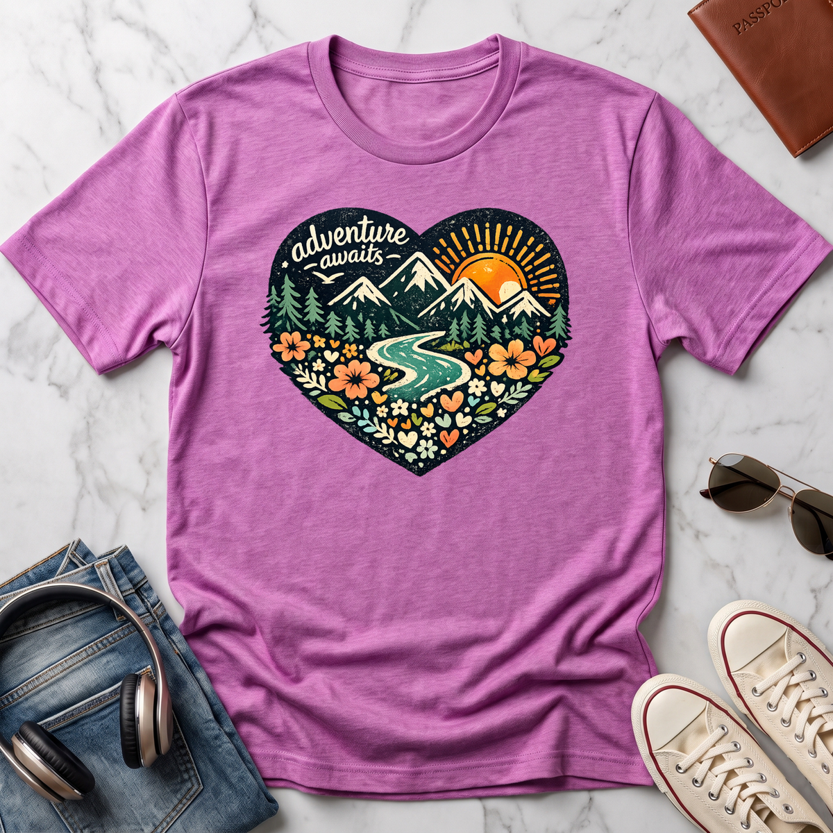 Adventure Awaits Heart