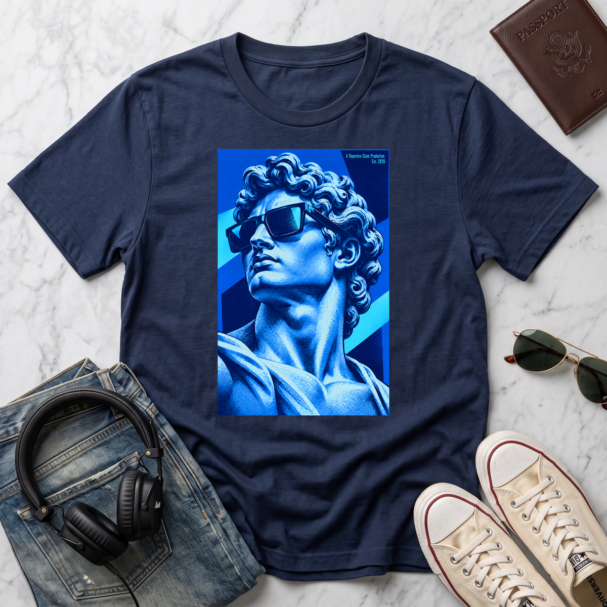 Blue Neon David