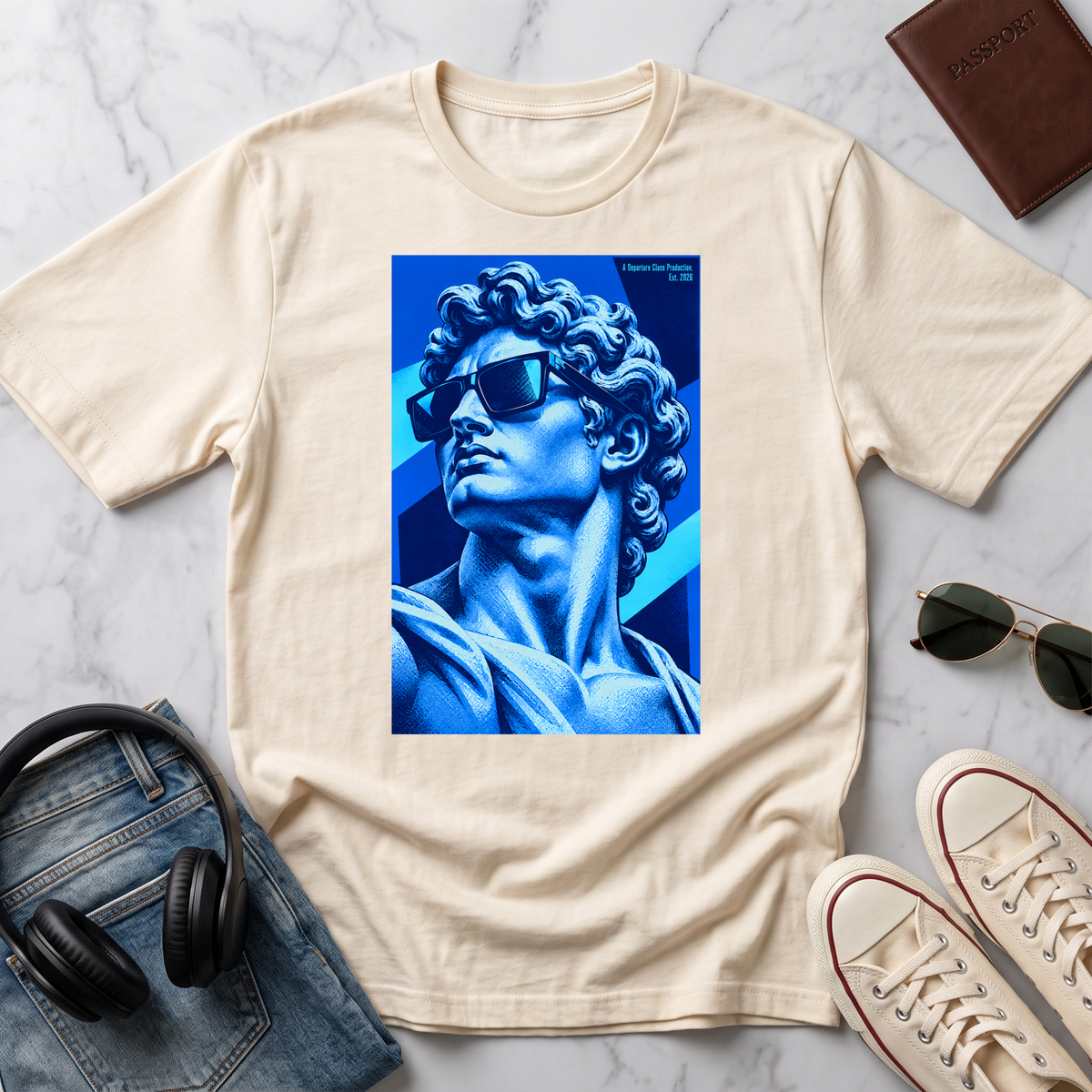 Blue Neon David