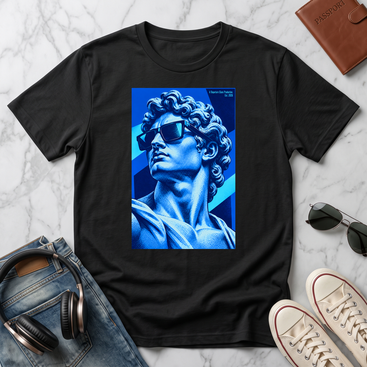 Blue Neon David