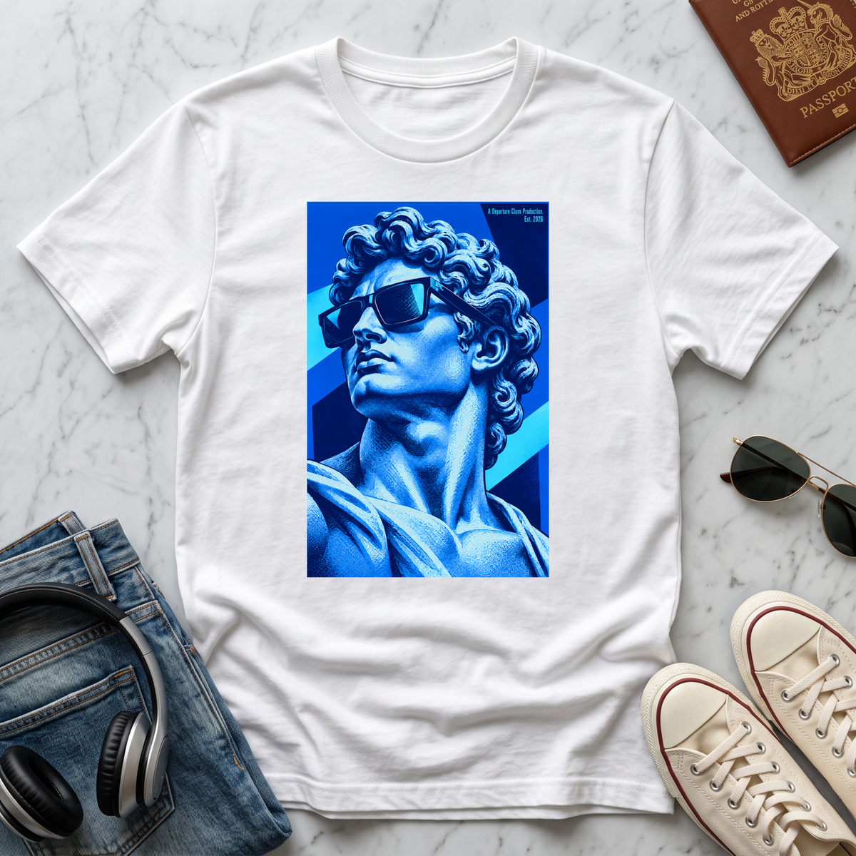 Blue Neon David