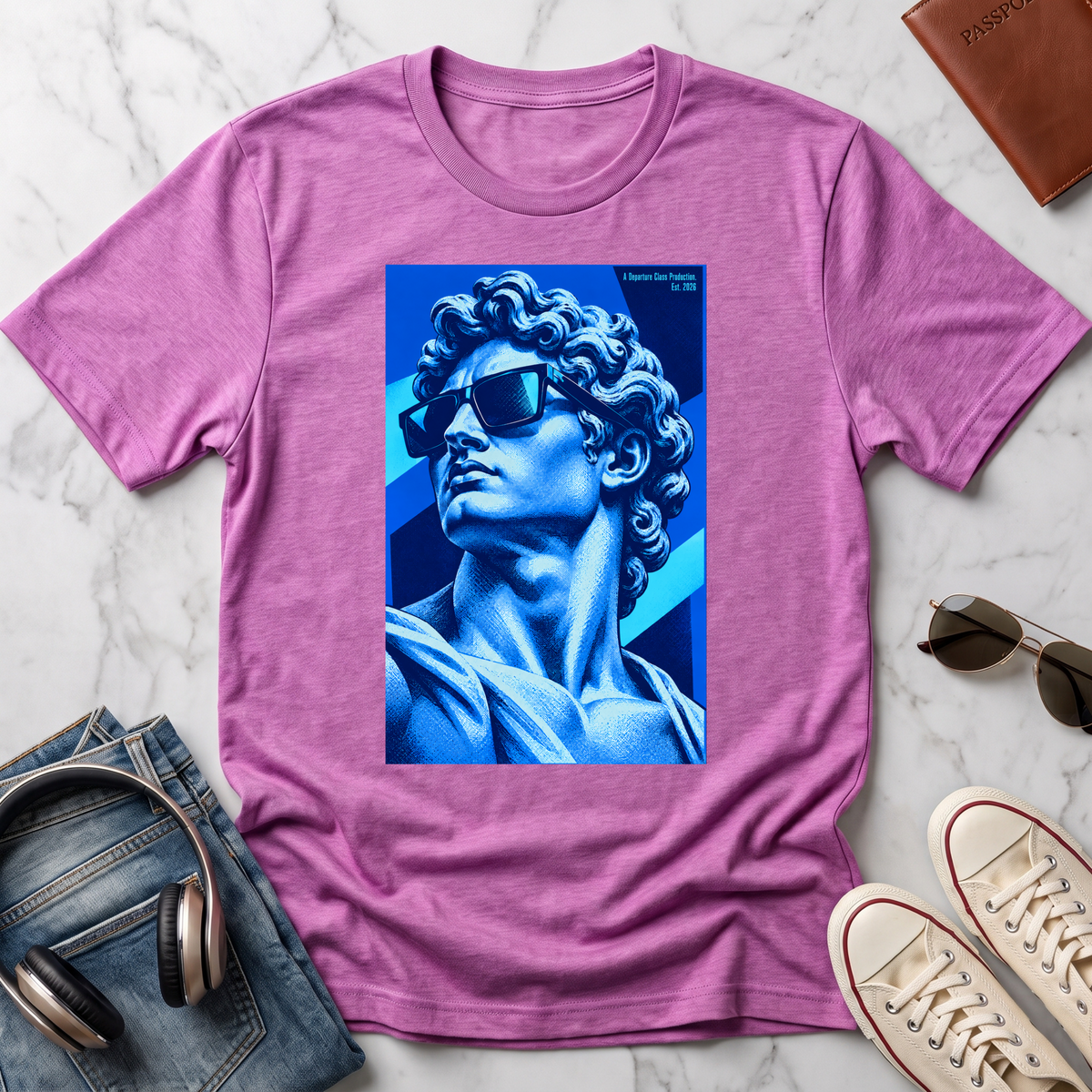 Blue Neon David