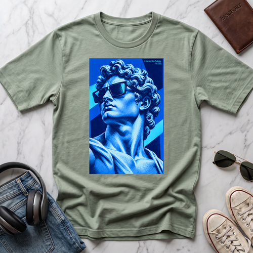 Blue Neon David