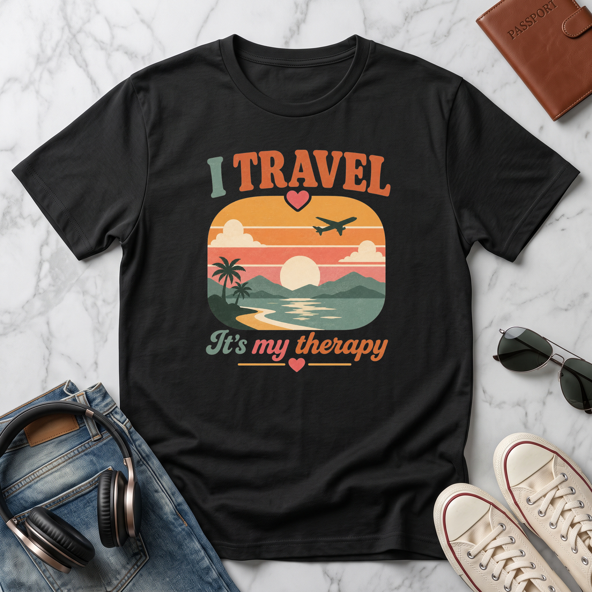 "I Travel, It's My Therapy"