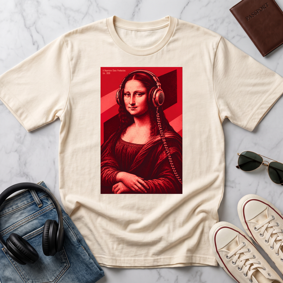 Mona Lisa Headphones