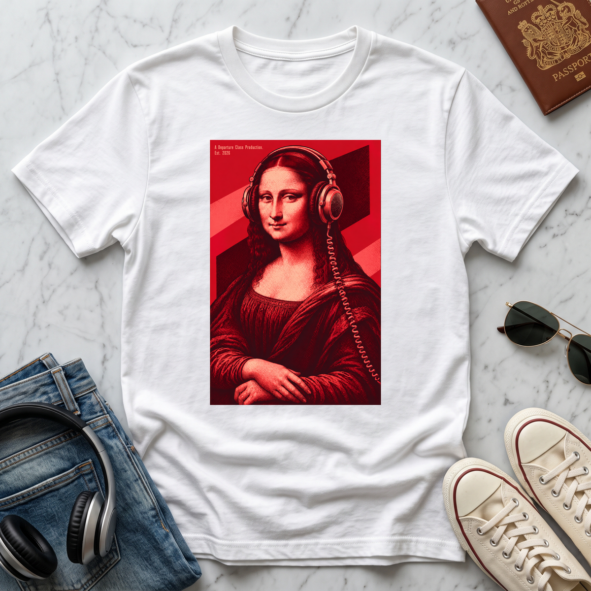 Mona Lisa Headphones