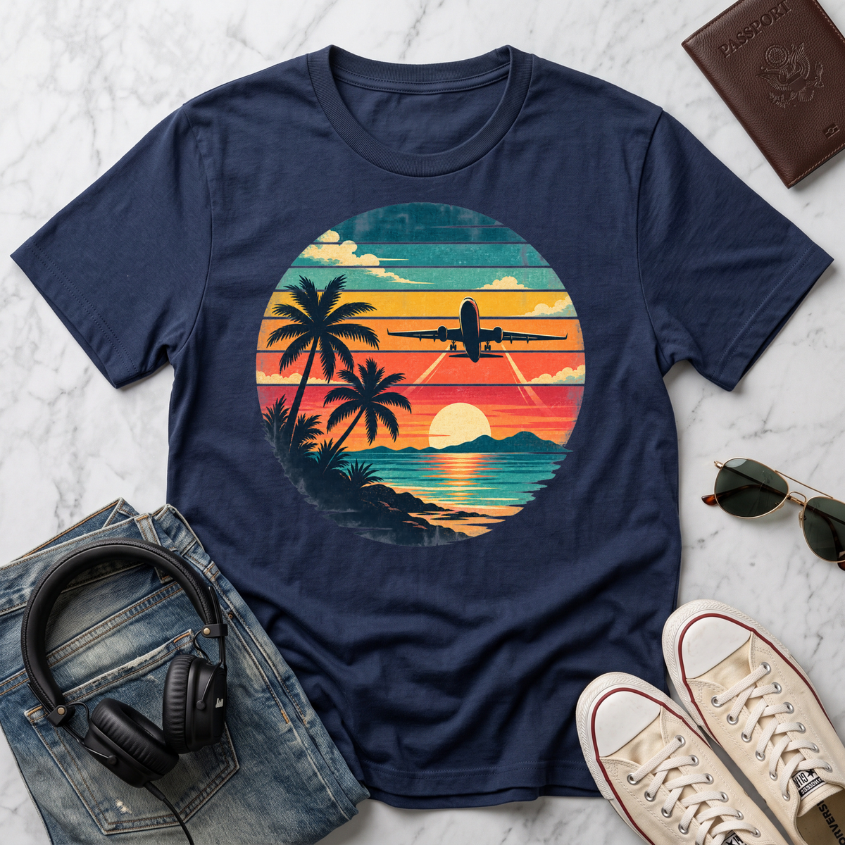 Sunset Plane