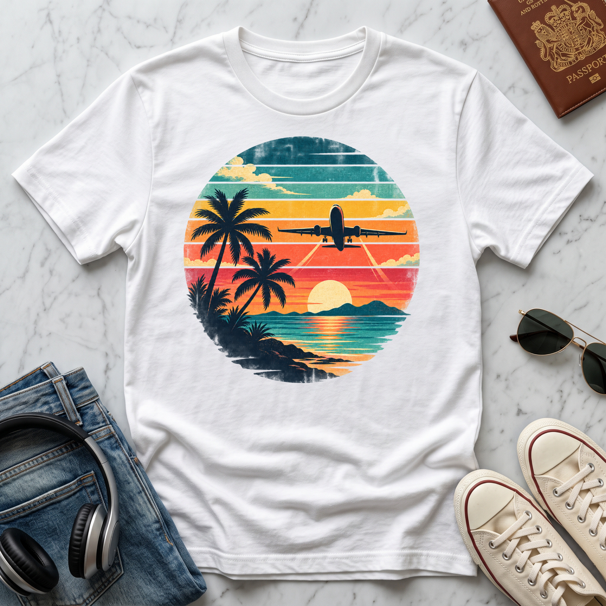 Sunset Plane