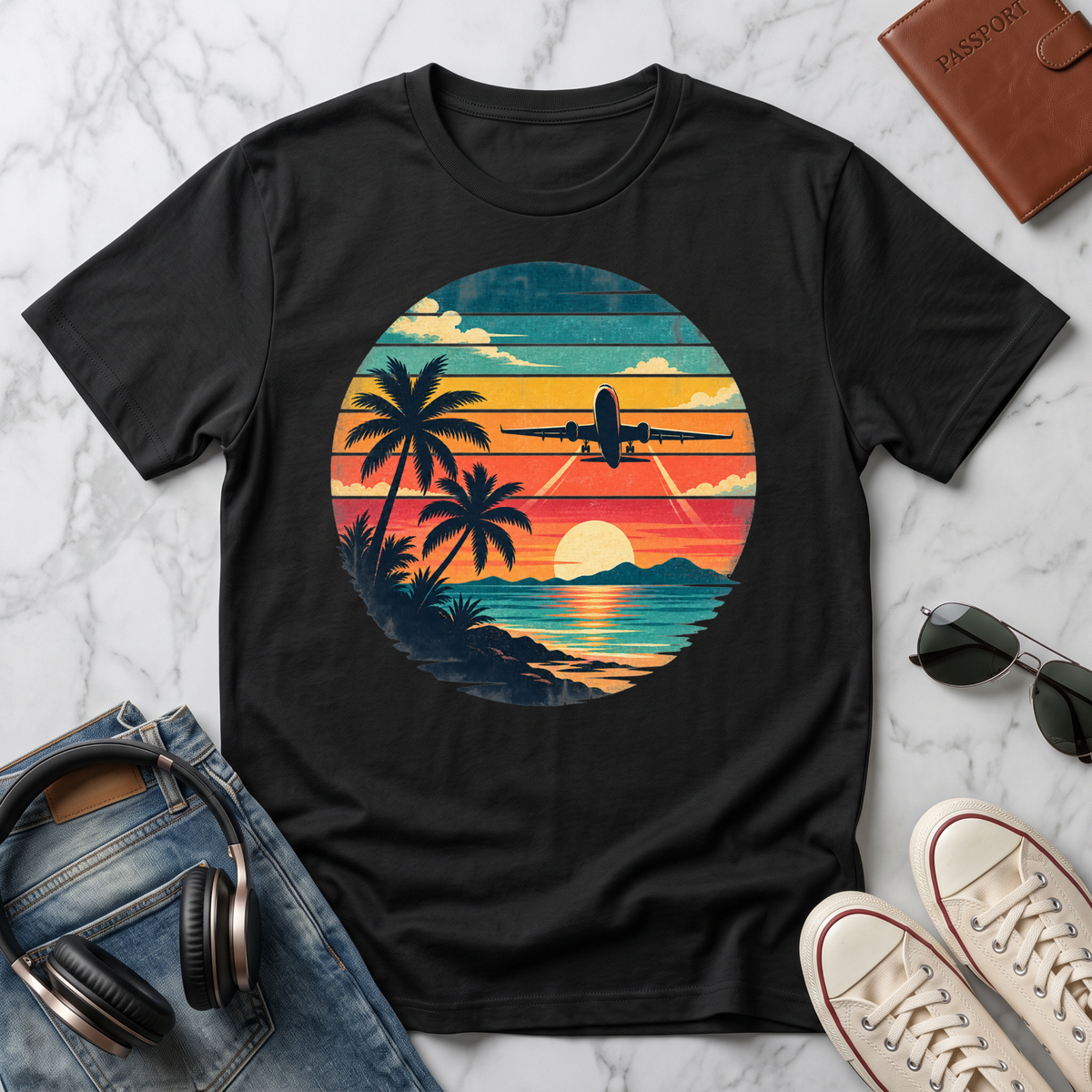 Sunset Plane