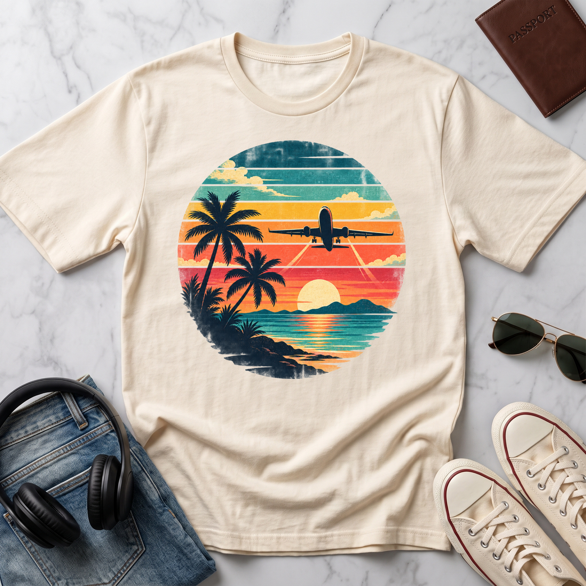 Sunset Plane