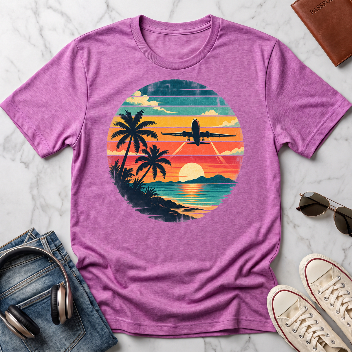 Sunset Plane
