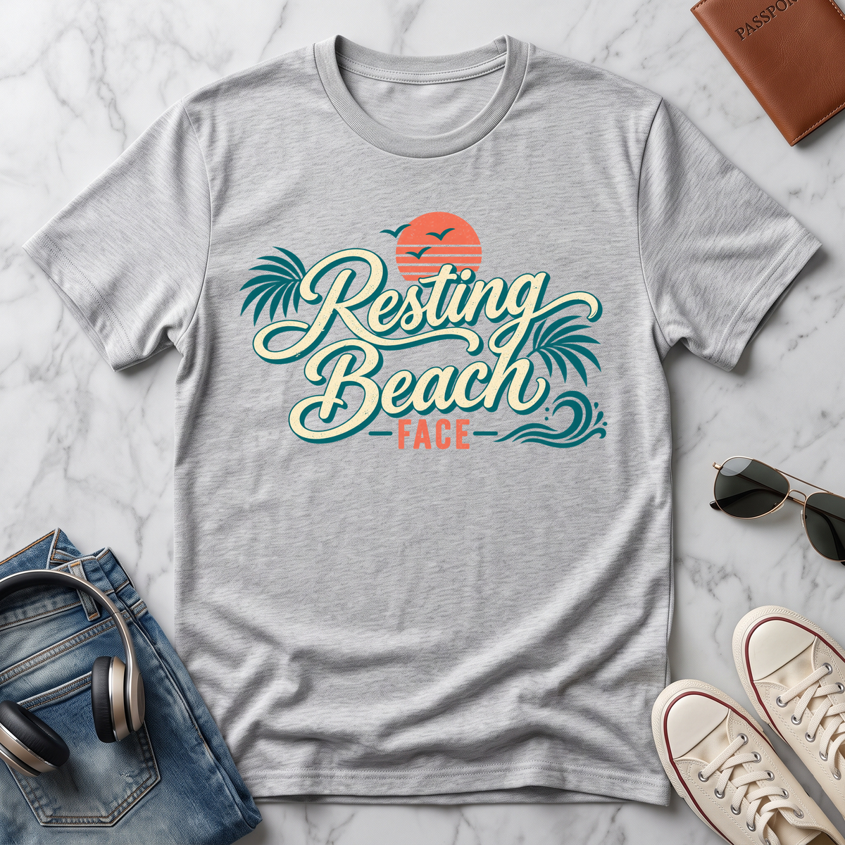Resting Beach Face