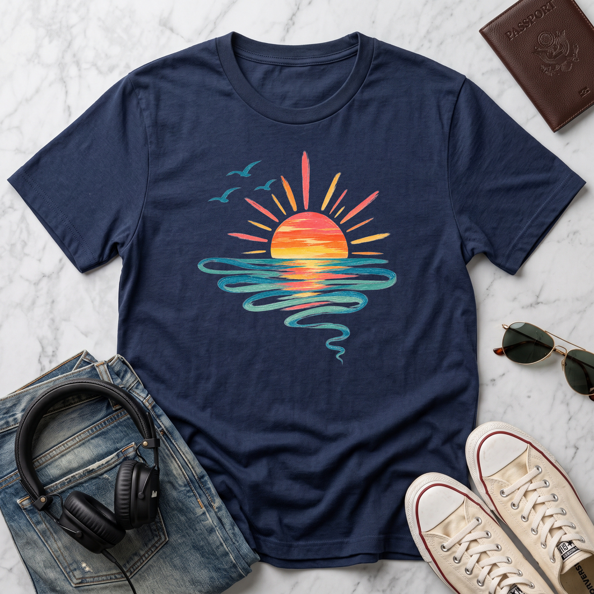 Sunset Waves
