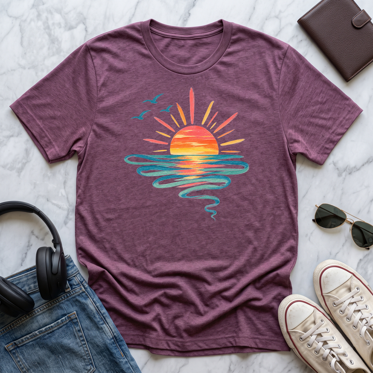 Sunset Waves