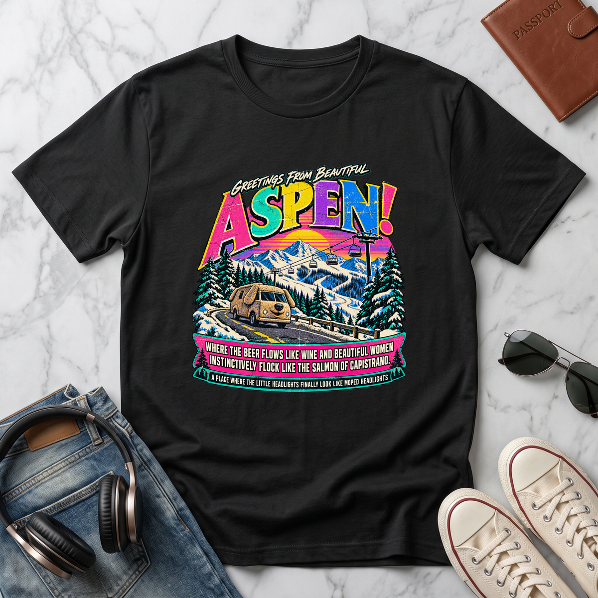 Aspen Retro Mountain
