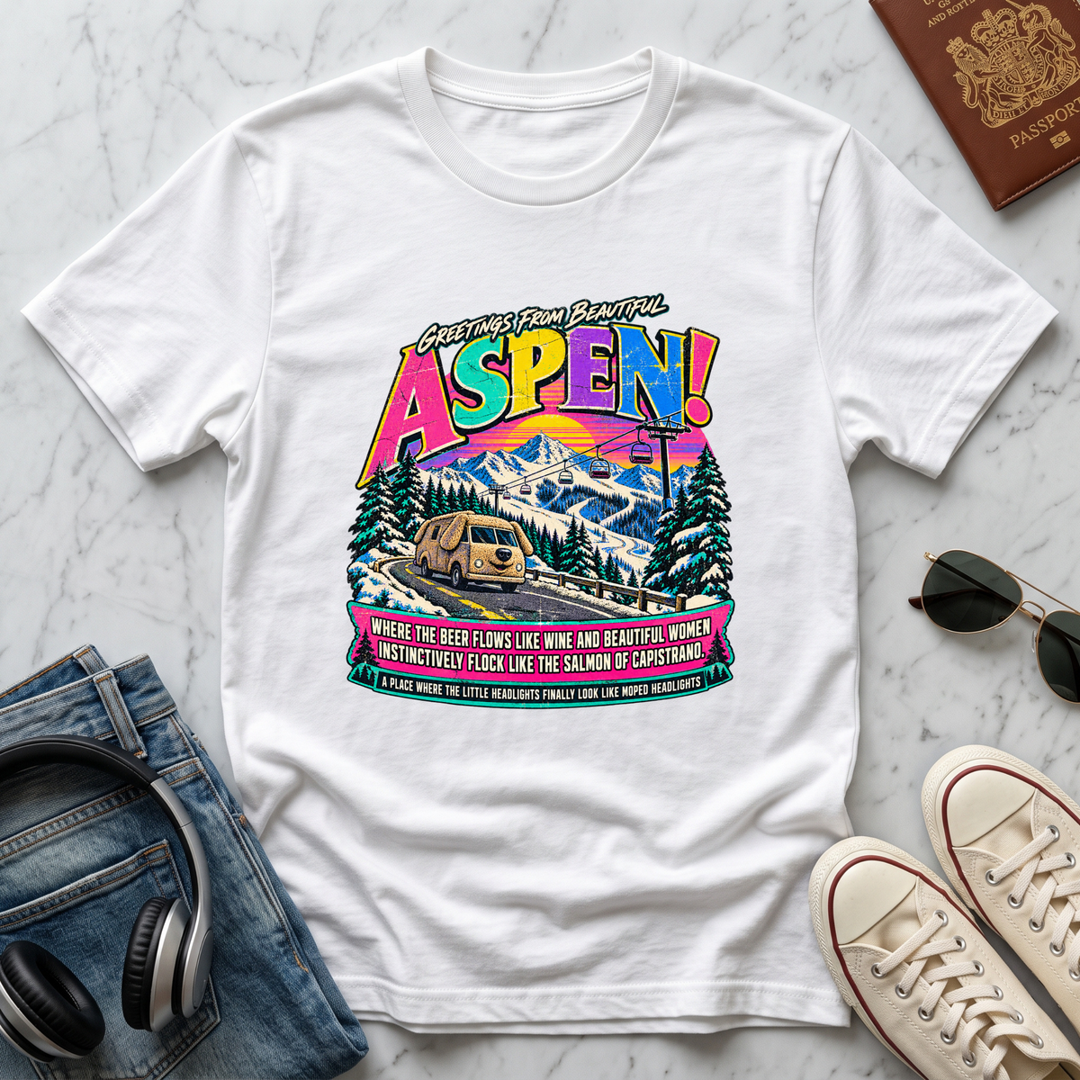 Aspen Retro Mountain