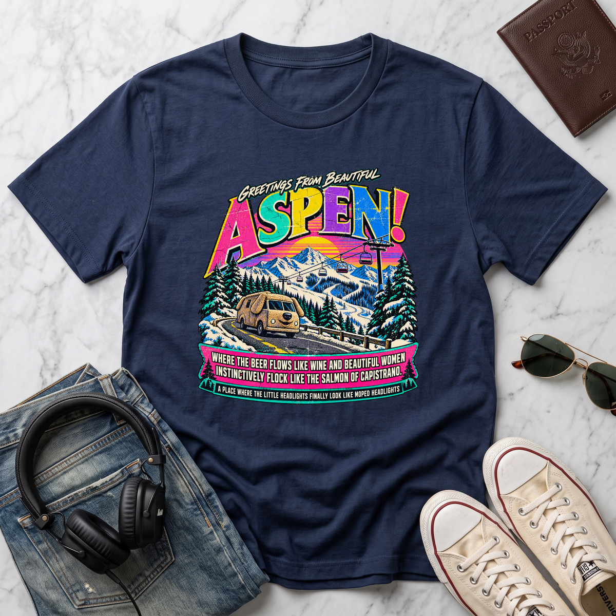 Aspen Retro Mountain