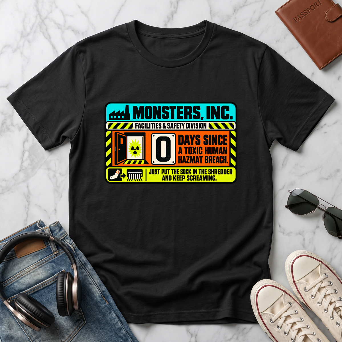 Monsters Inc. Safety Sign