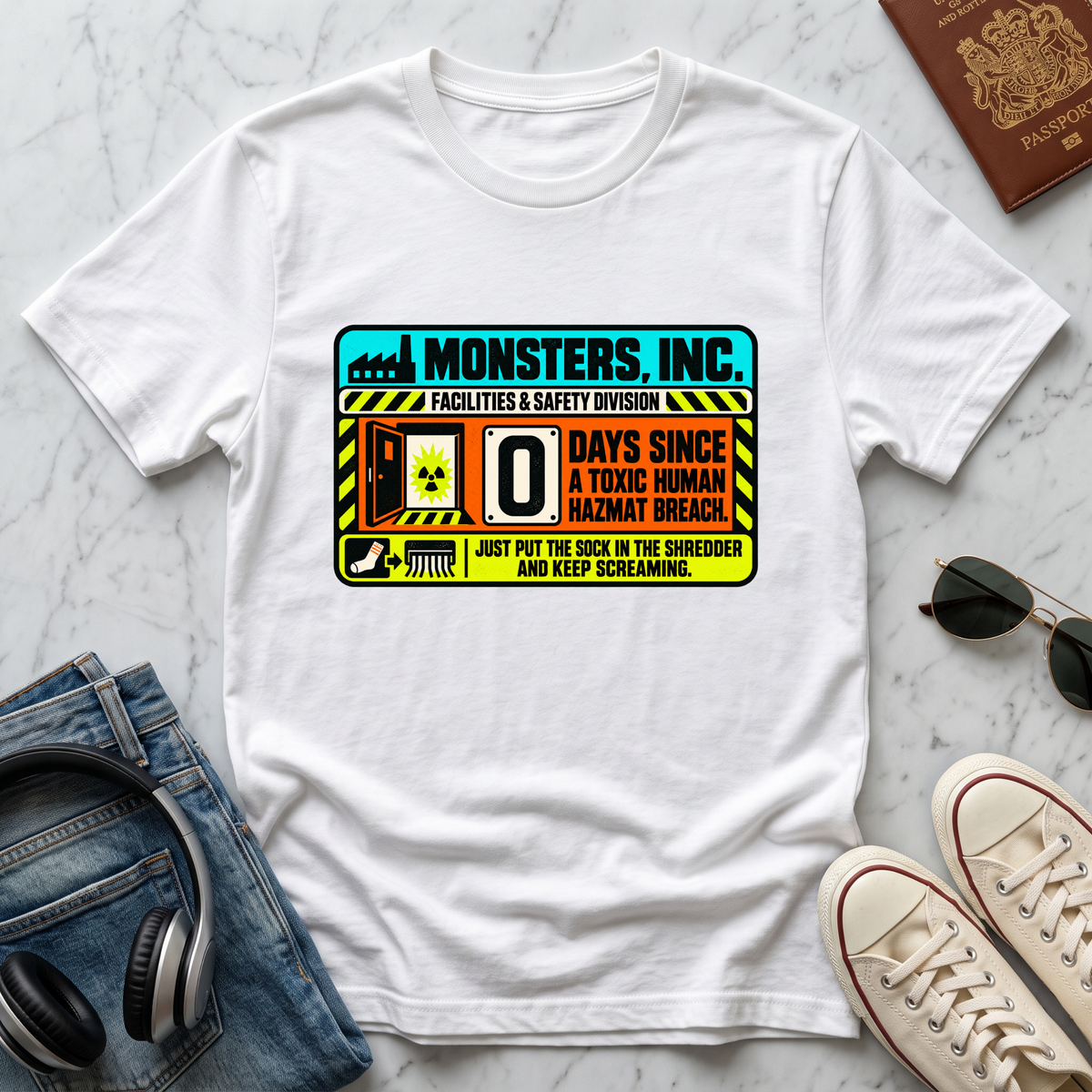 Monsters Inc. Safety Sign