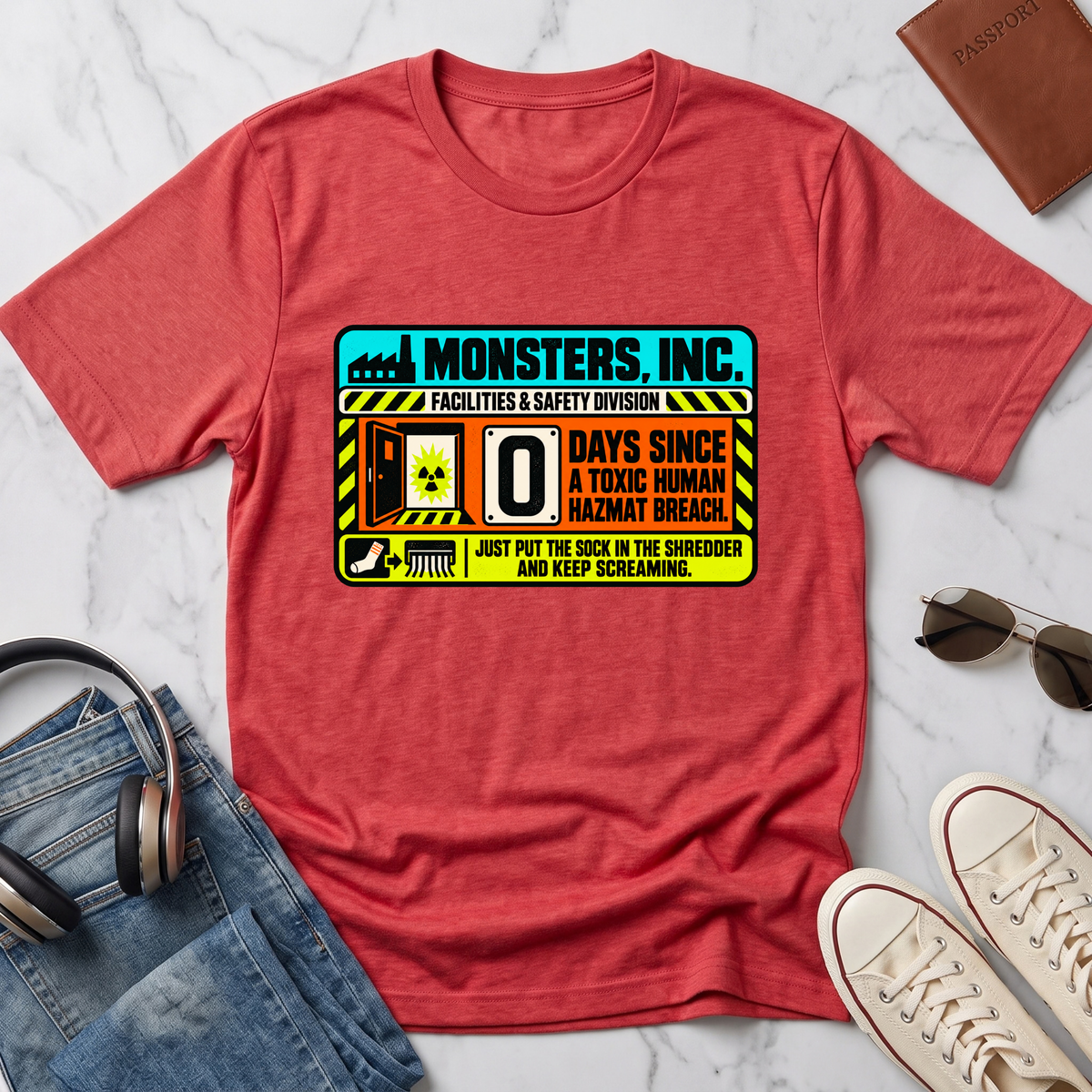 Monsters Inc. Safety Sign
