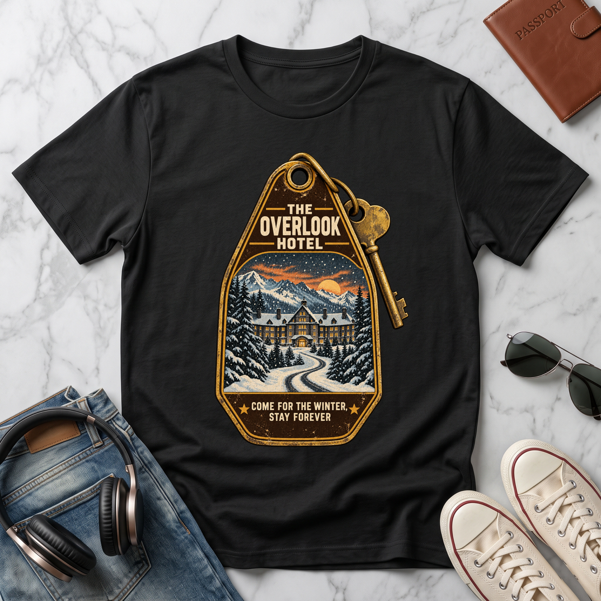 The Overlook Hotel Keychain