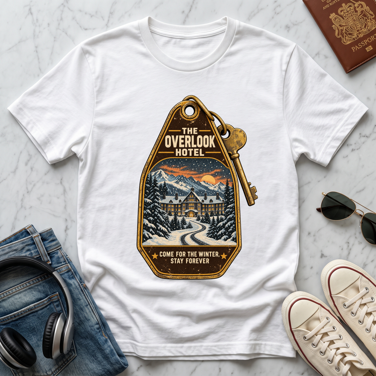 The Overlook Hotel Keychain