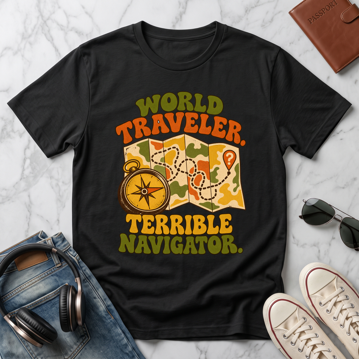 World Traveler, Terrible Navigator