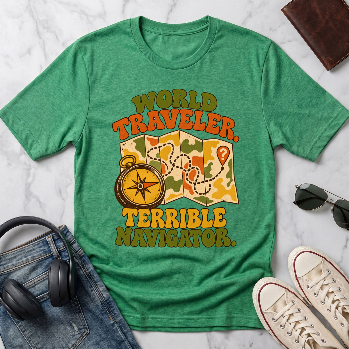 World Traveler, Terrible Navigator