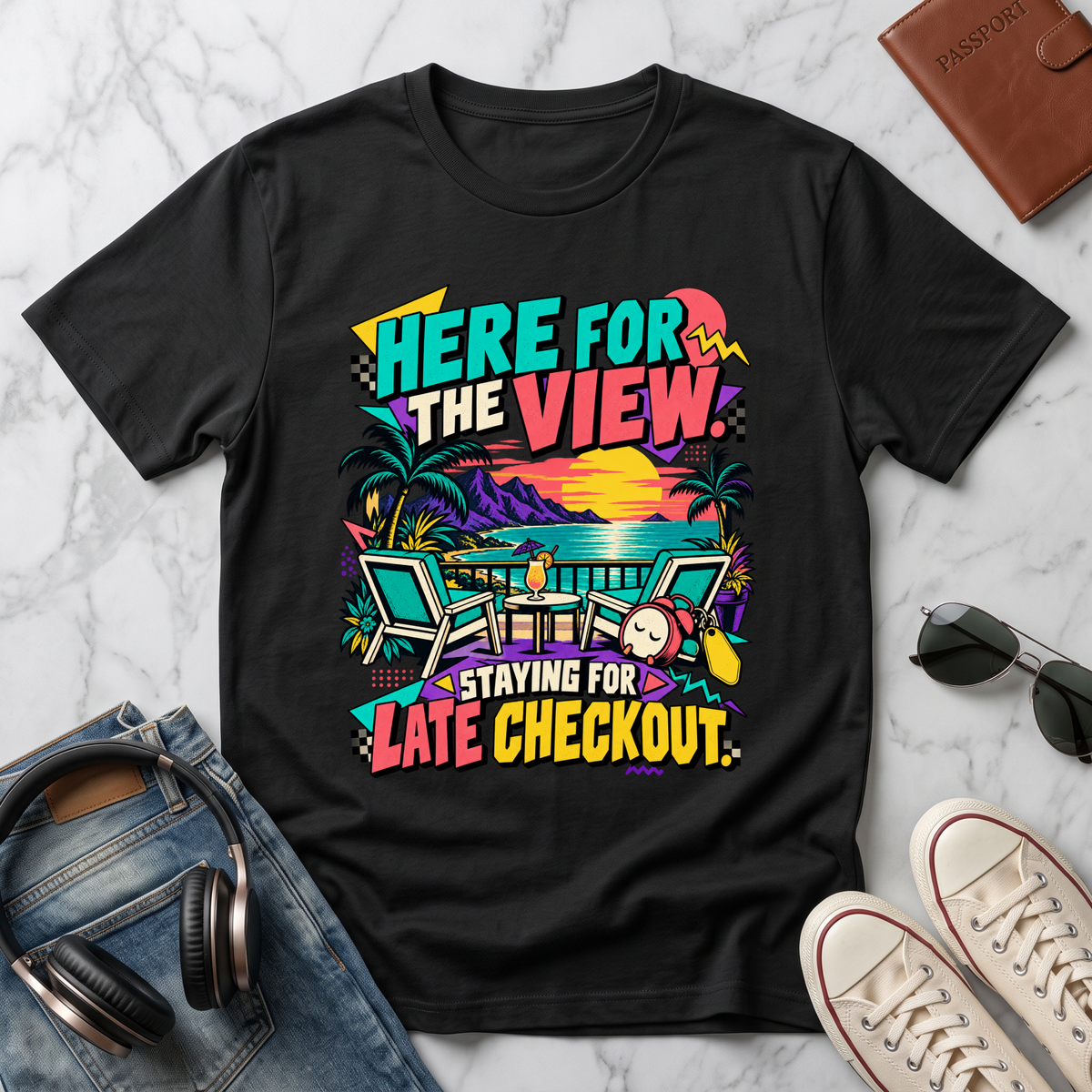 Here for the View...