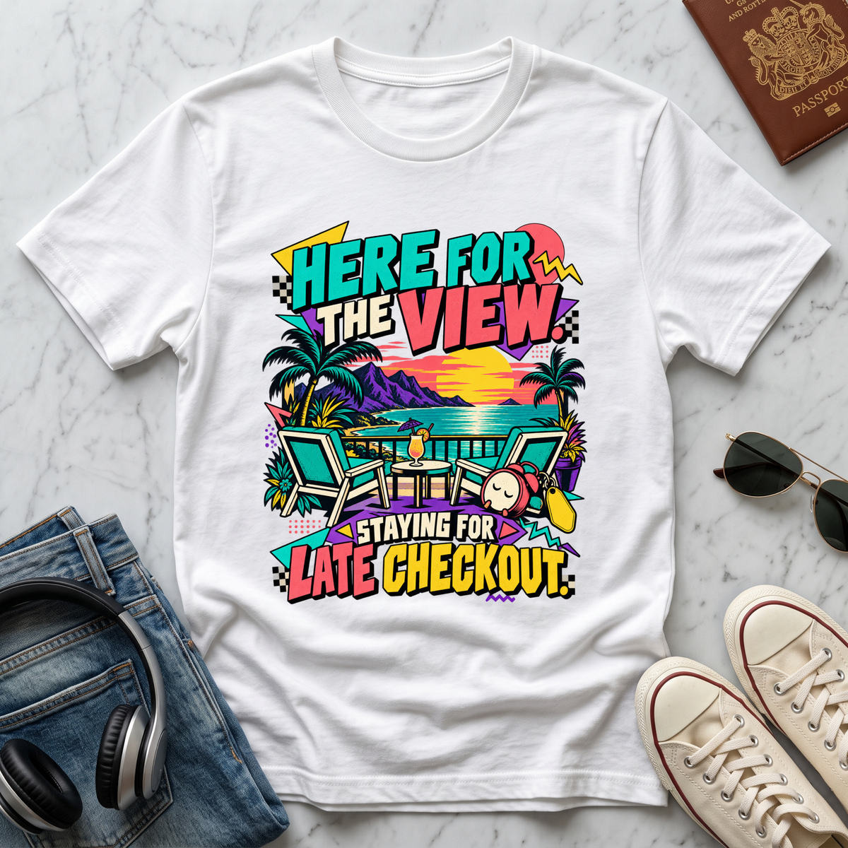 Here for the View...