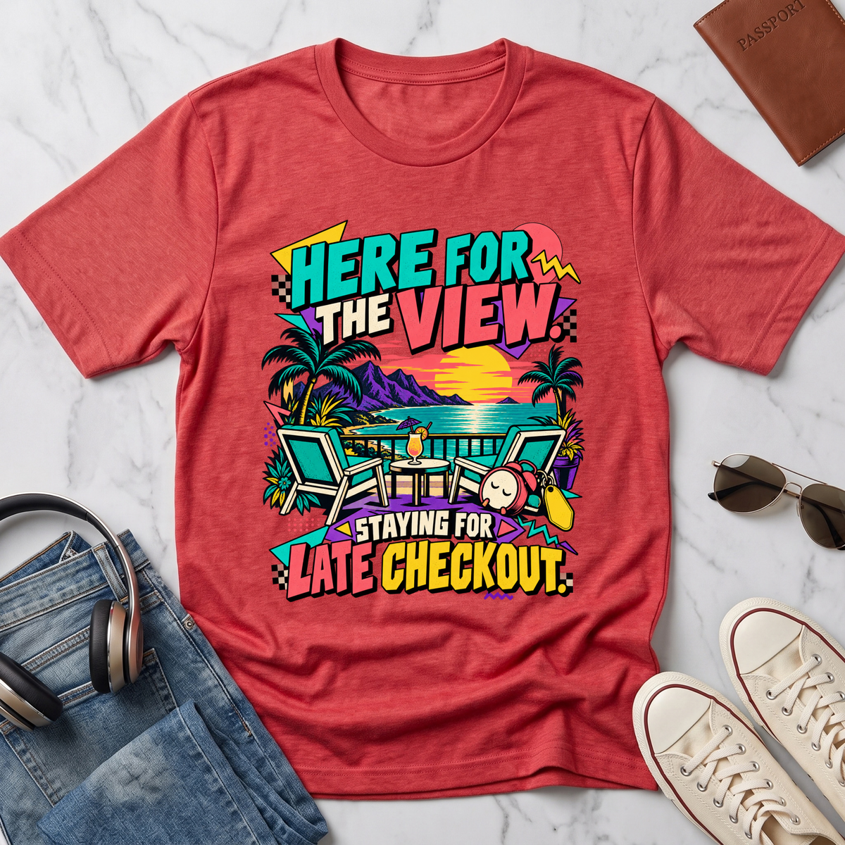 Here for the View...