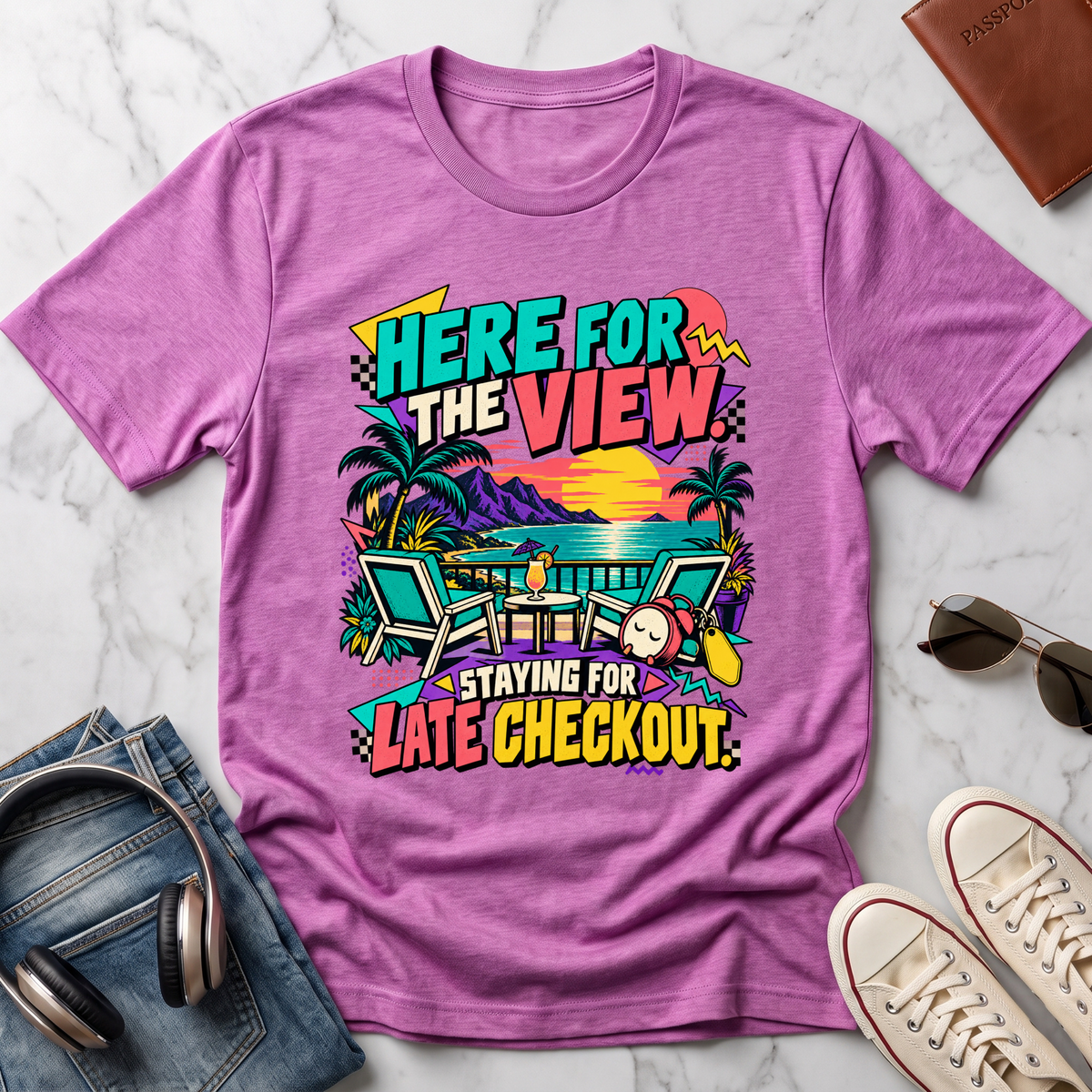 Here for the View...