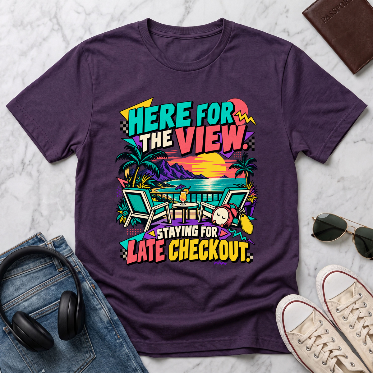 Here for the View...