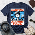 Resting Airport Face