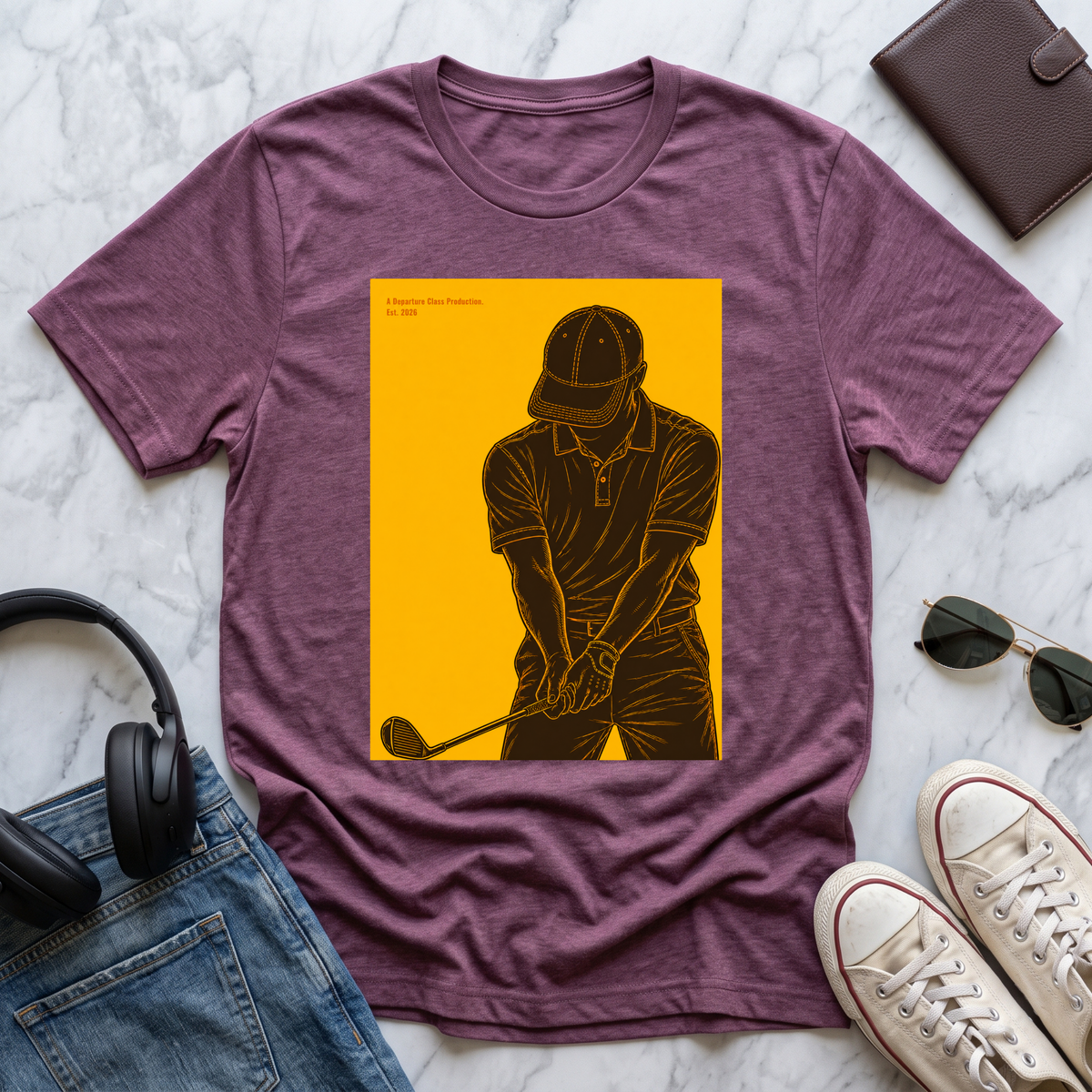 Golfer Graphic