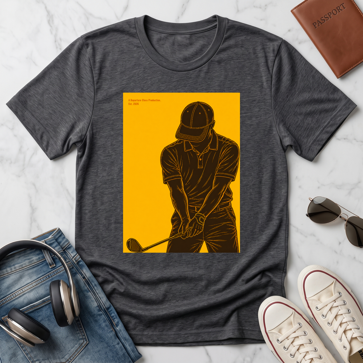 Golfer Graphic