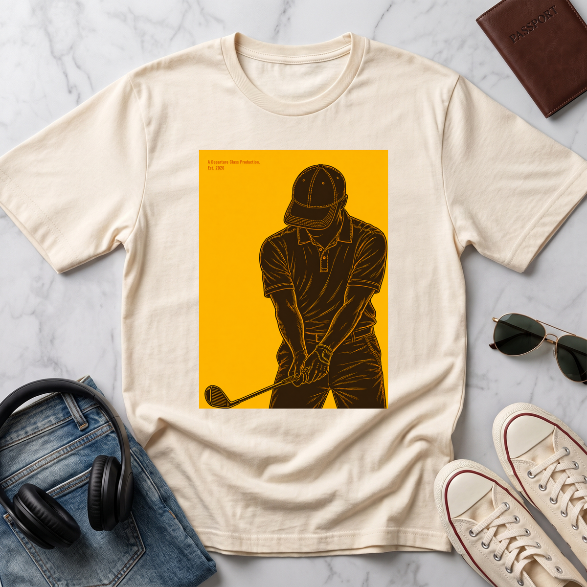 Golfer Graphic