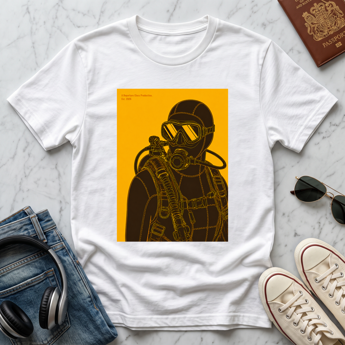 Scuba Diver Graphic