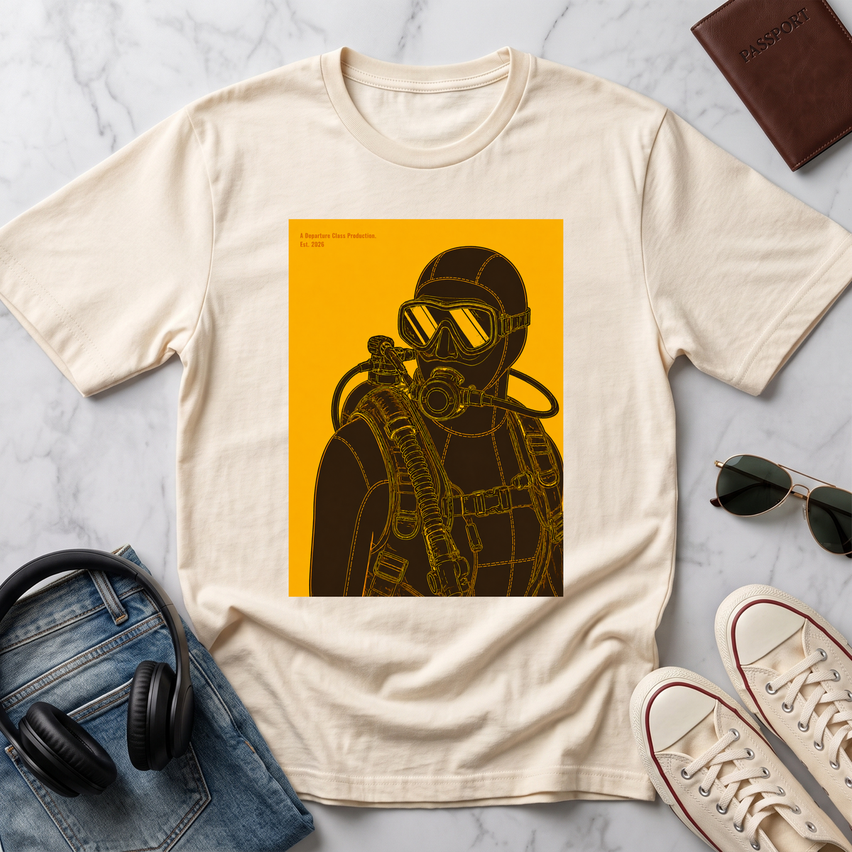 Scuba Diver Graphic