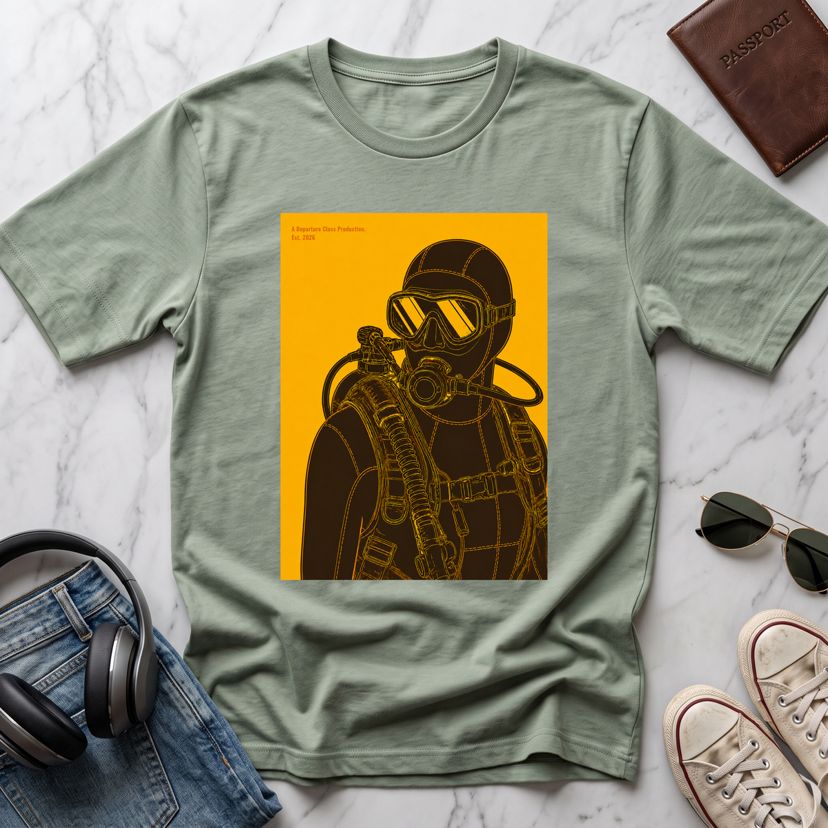 Scuba Diver Graphic